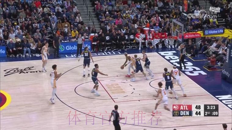 约翰逊29分 老鹰大胜掘金